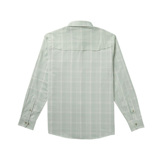Poncho The Spanish Moss Long Sleeve Shirt, back view