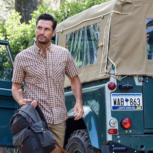 Tom Beckbe Tidewater Short Sleeve Shirt, view 3