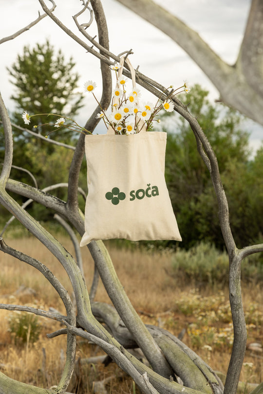 Soča The Tote Bag, Hanging