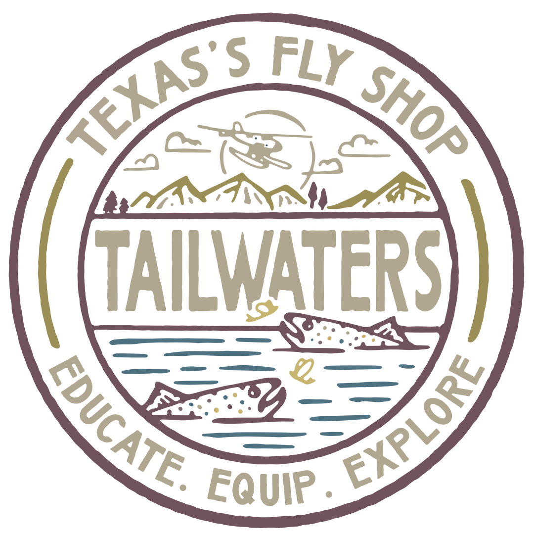 Tailwaters Fly Fishing Trouty Destination Sticker