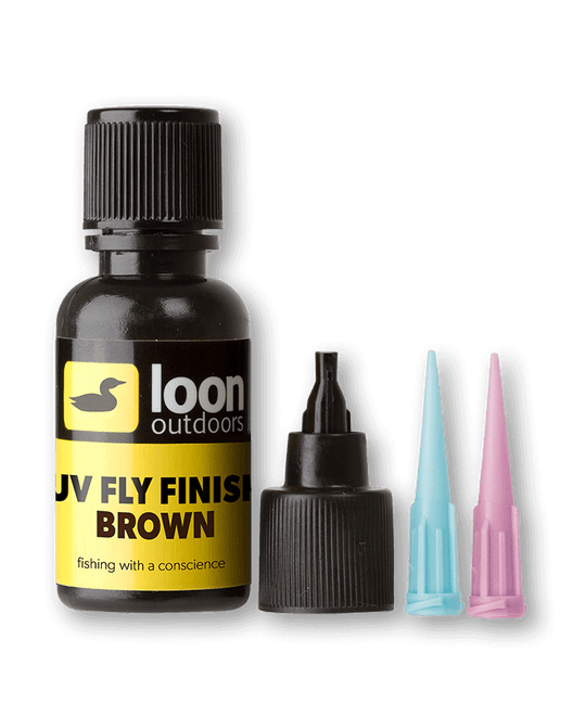 Loon UV Fly Finish, Brown