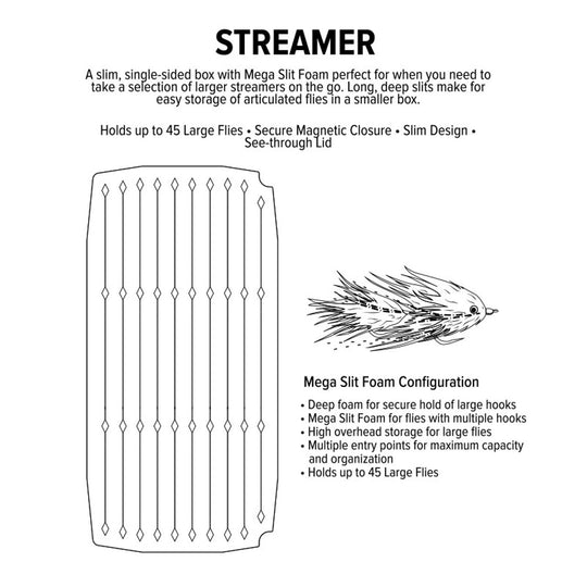 Umpqua UPG Foam Streamer Fly Box, view 4