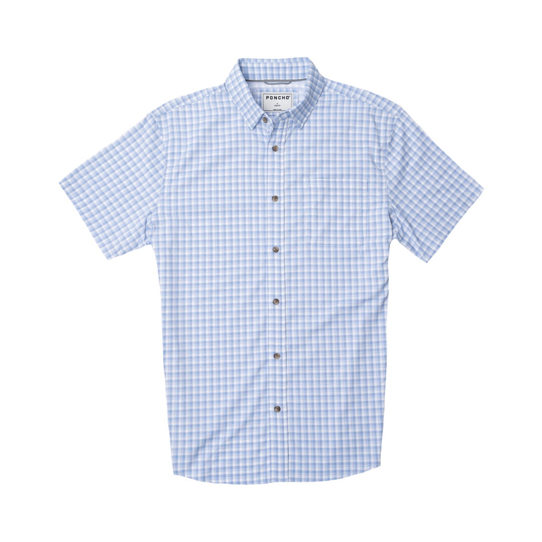 Poncho The Blue Runner Short Sleeve Shirt