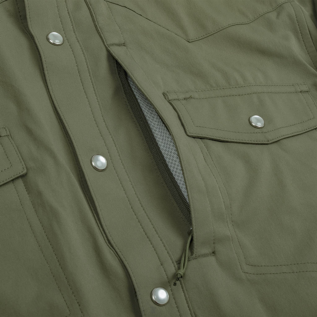 Poncho The Brazos Long Sleeve Shirt, view 4