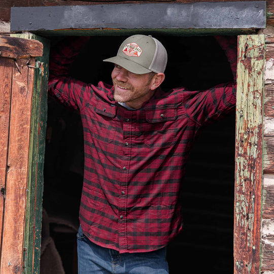 Poncho The Buffalo Long Sleeve Shirt, view 5