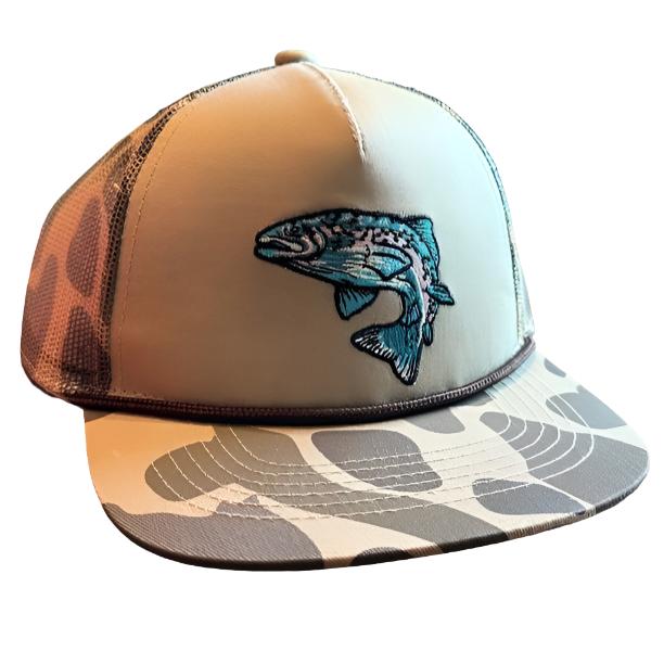 Burlebo Youth Cap - Retro Camo Trout