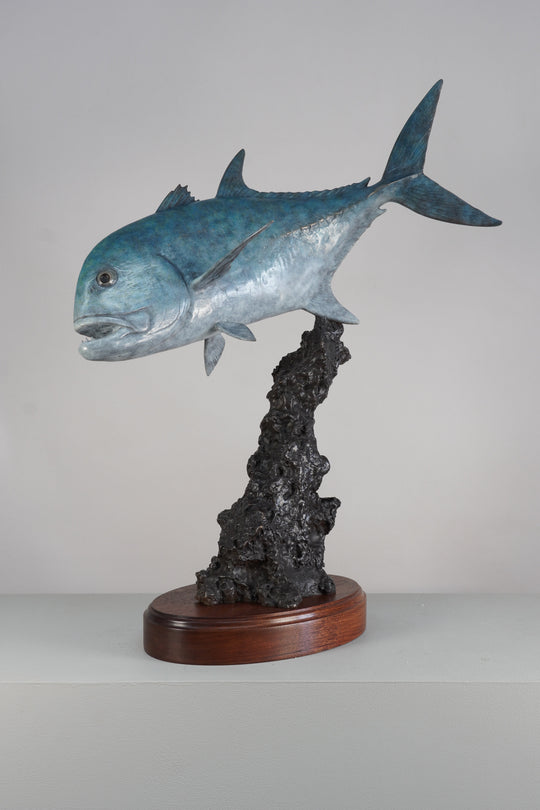 Chris Bladen Giant Trevally I Bronze Sculpture