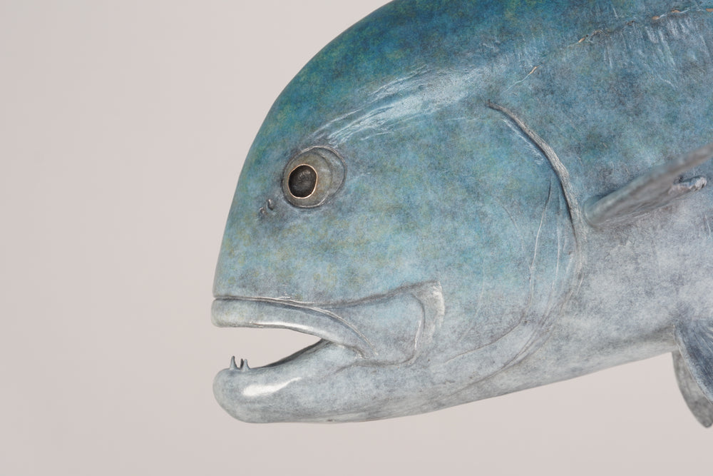 Chris Bladen Giant Trevally I Bronze Sculpture, view 2