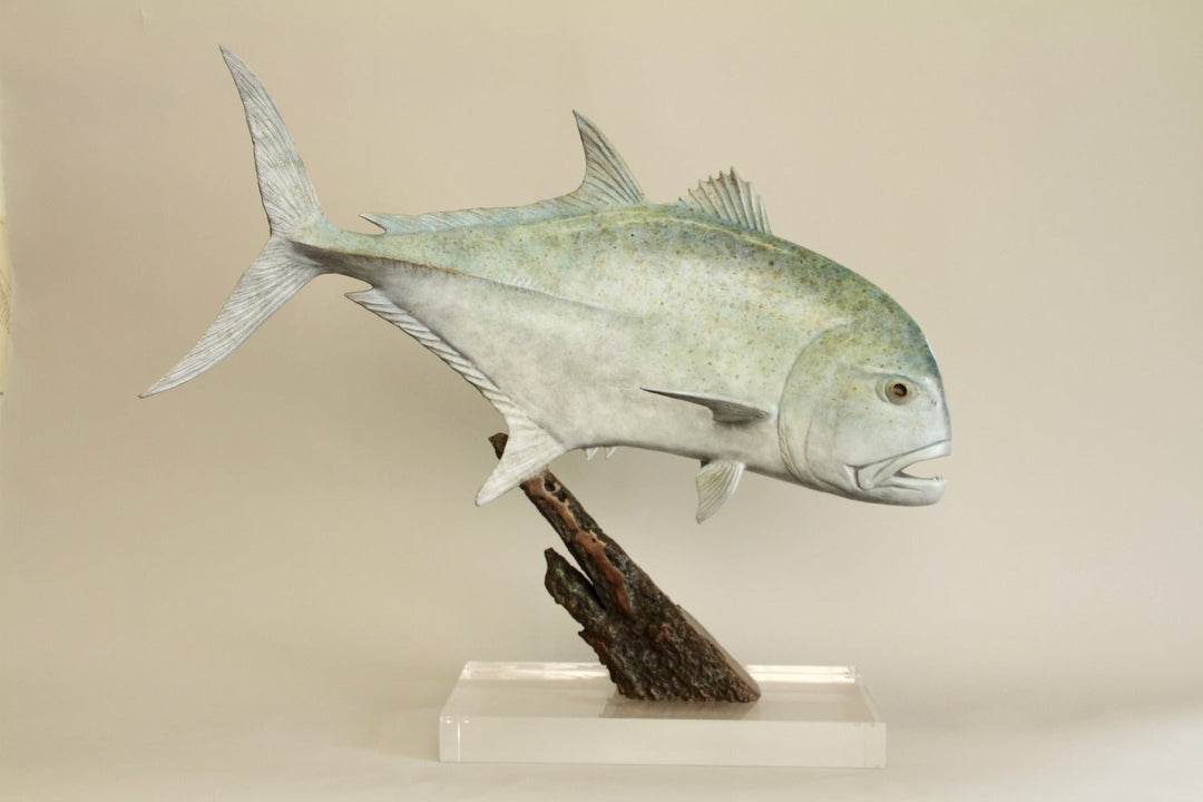 Chris Bladen Giant Trevally II Bronze Sculpture