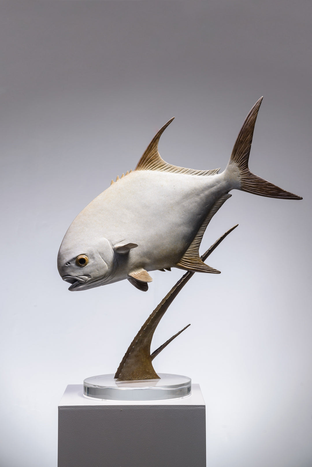 Chris Bladen Permit III Bronze Sculpture