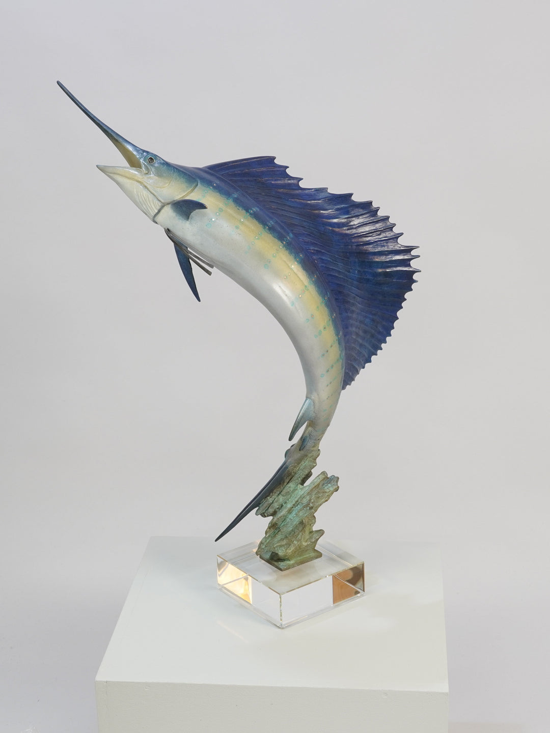 Chris Bladen Sailfish Study Bronze Sculpture