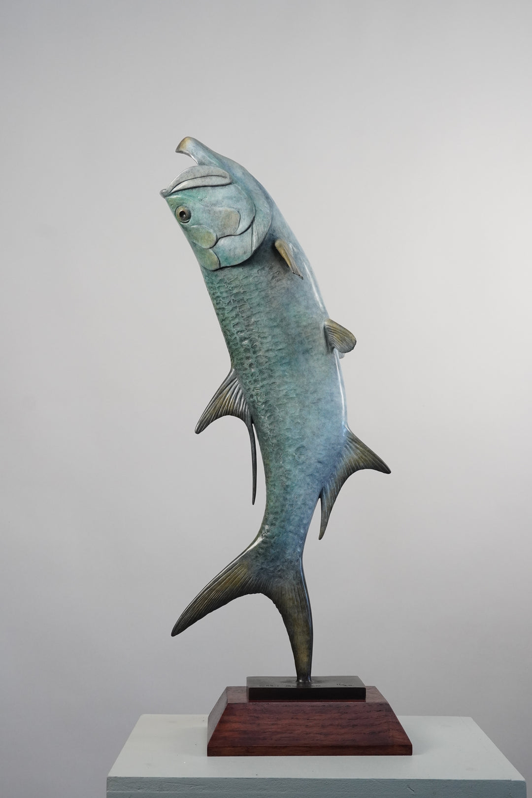 Chris Bladen Tarpon Study Bronze Sculpture (In Store - Ready To Ship)