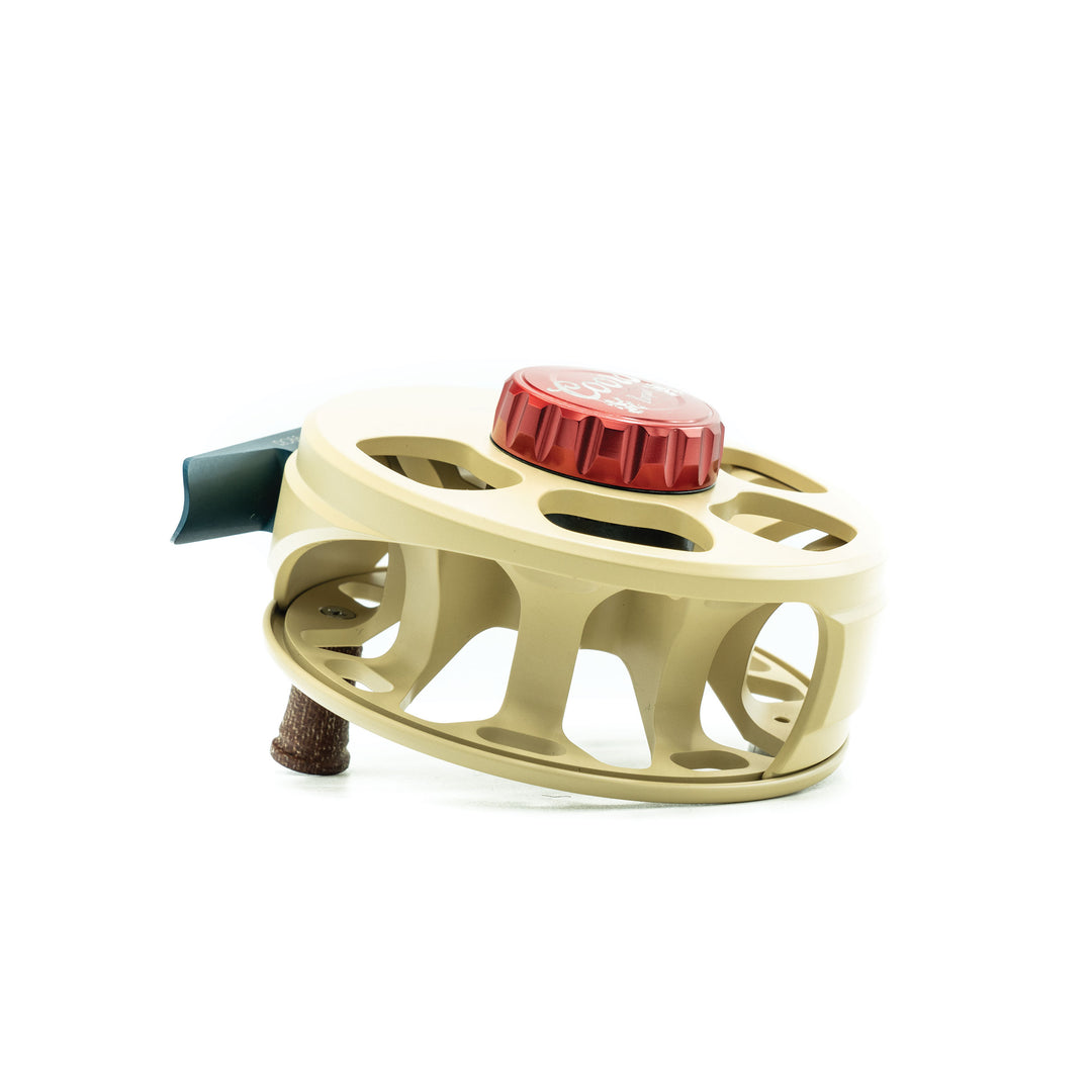 Ross Reels Limited Edition Coors Cimarron Reel, flat lay