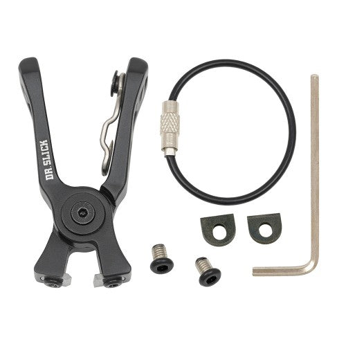 Dr Slick Cyclone Nipper (Straight Cutting Face), Black