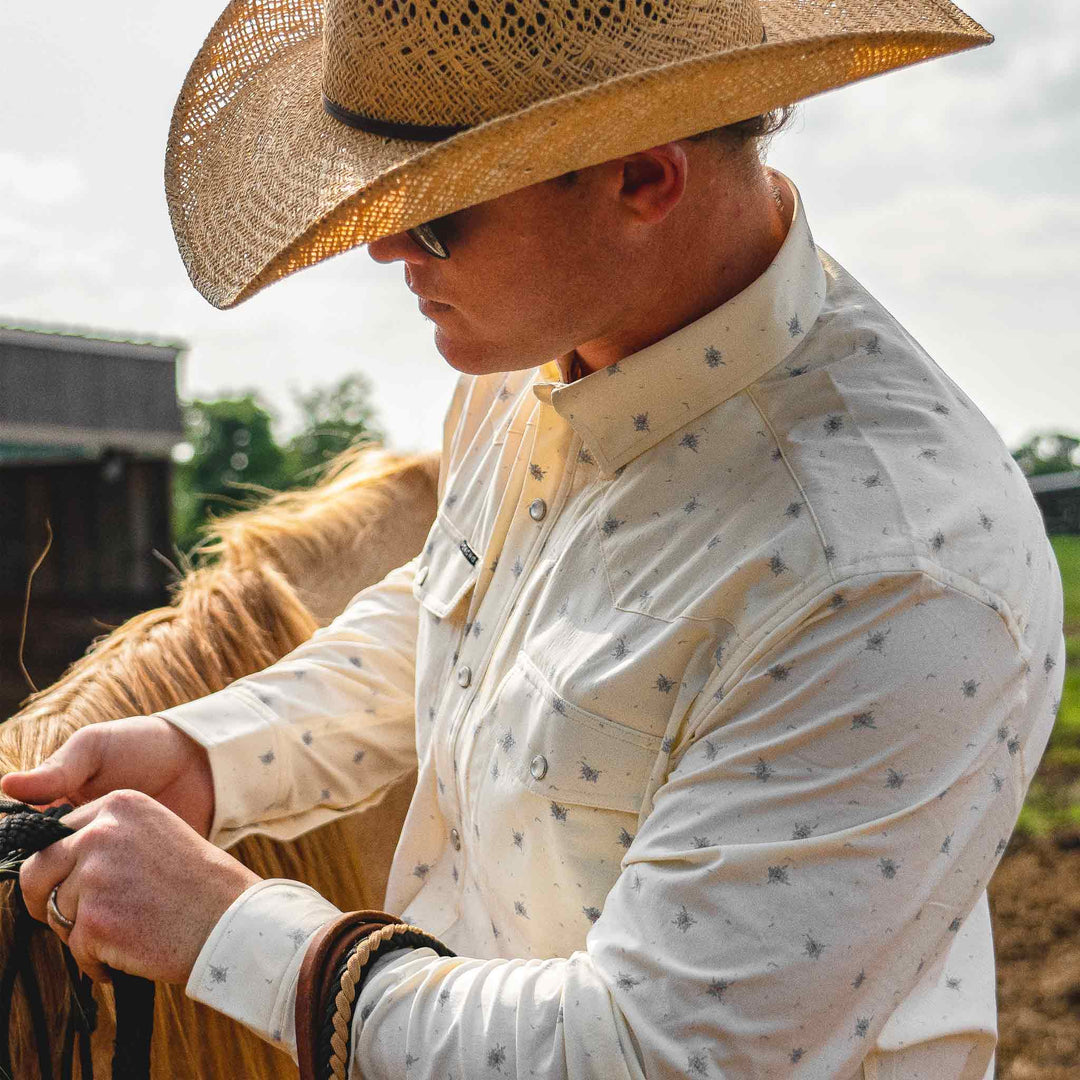 Poncho The Estacado Long Sleeve Shirt, view 2
