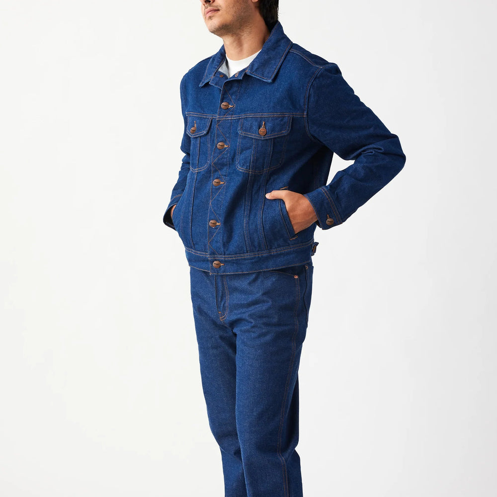 Seager Freewheelin' Denim Jacket, worn
