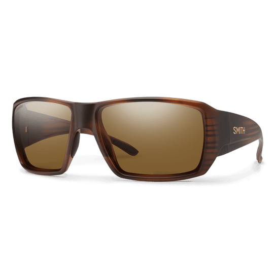 Smith Guide's Choice Sunglasses, Matte Tortoise Cp Polarized Brown