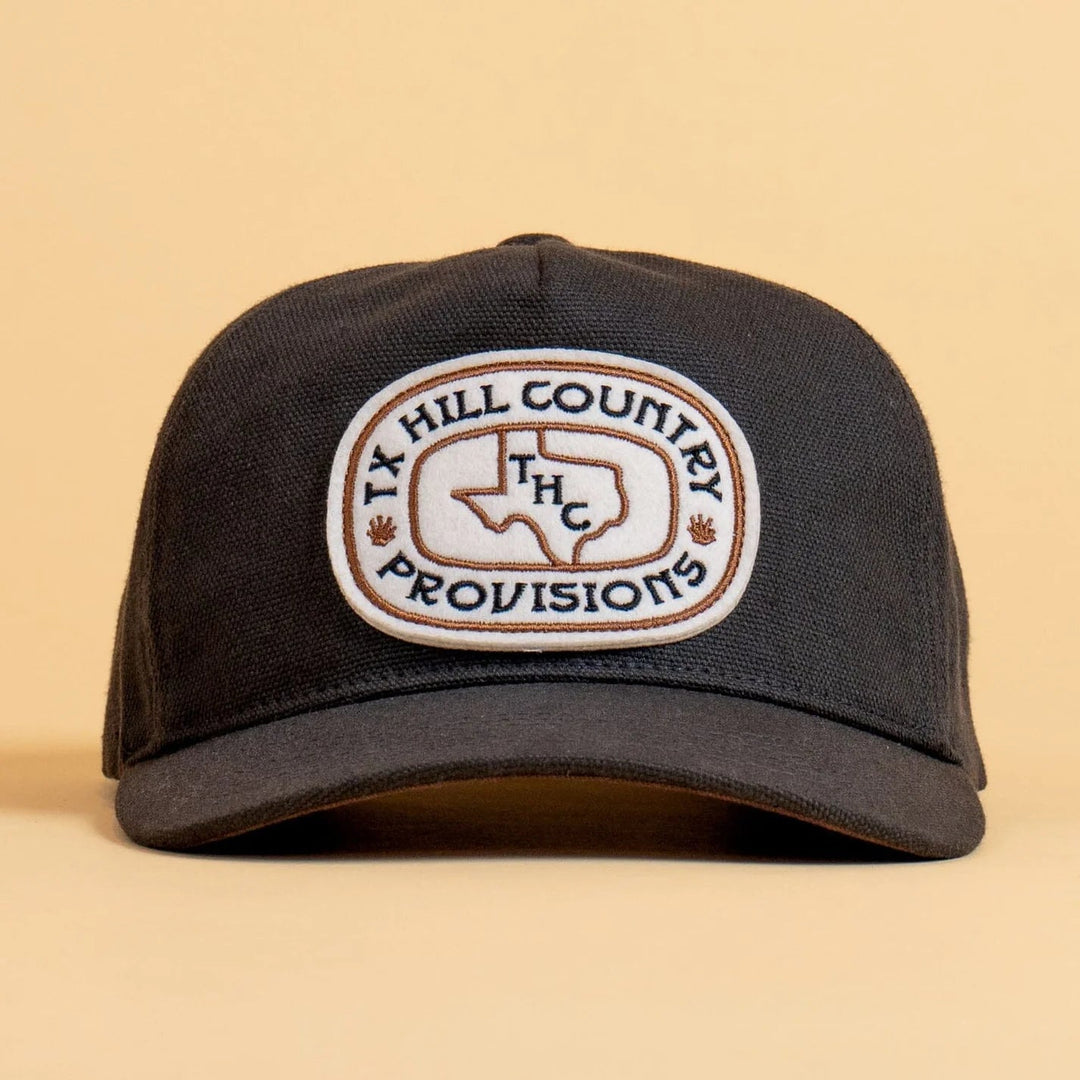 Texas Hill Country Provision THC Provisions Hill Country Buckle Hat, Charcoal