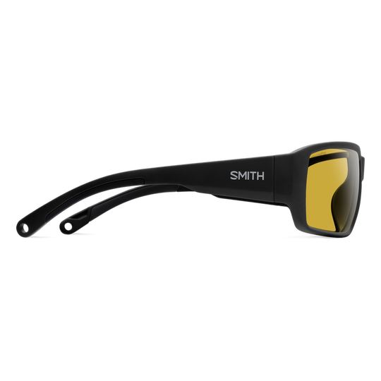 Smith Hookset Sunglasses, Matte Black, side view, view 2