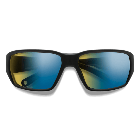 Smith Hookset Sunglasses, Matte Black, flat lay