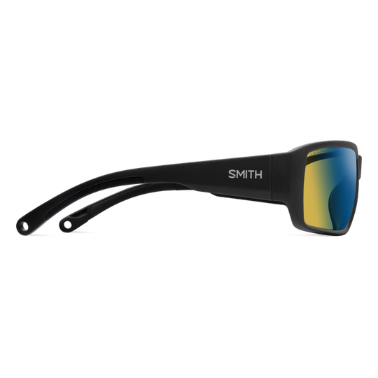 Smith Hookset Sunglasses, Matte Black, side view