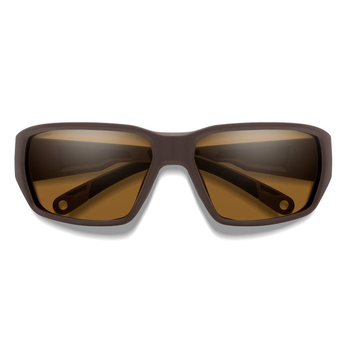 Smith Hookset Sunglasses, Matte Mississippi Mud, flat lay