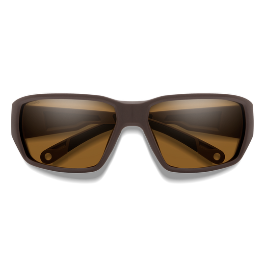 Smith Hookset Sunglasses, Matte Mississippi Mud, flat lay