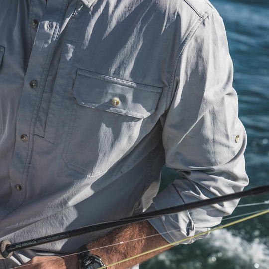 Poncho The Grey Ghost Long Sleeve Shirt | Tailwaters Fly Fishing