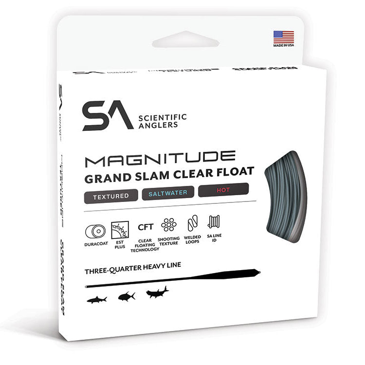 Scientific Anglers Magnitude Textured Grand Slam 10' Clear Tip - Floating