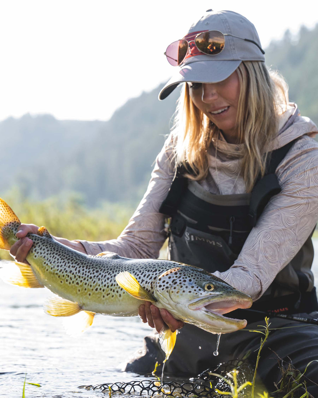 Simms Fishing Women's SolarFlex Hoody - Sale, worn