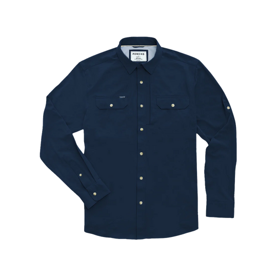 Poncho The Pilar Long Sleeve Shirt