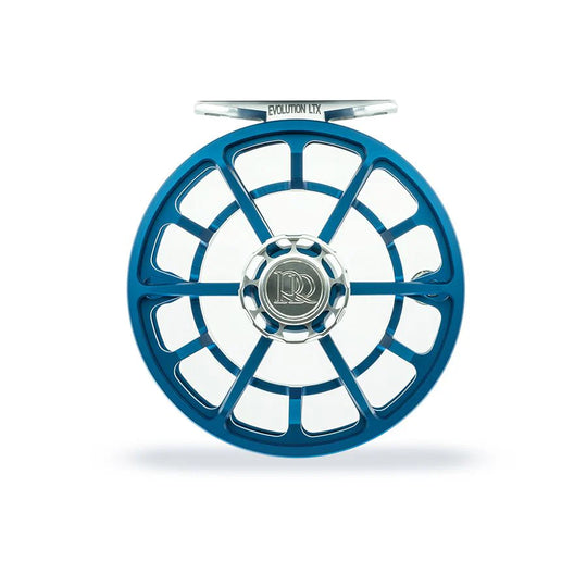 Ross Reels Evolution LTX, Matte Blue, back view
