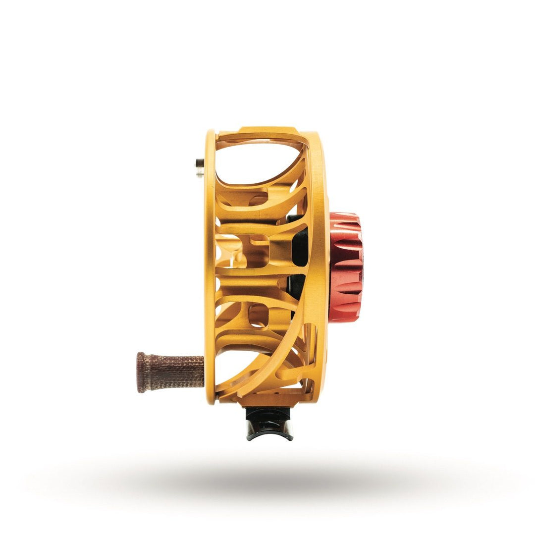 Ross Reels Animas Reel - Golden Trout, side view
