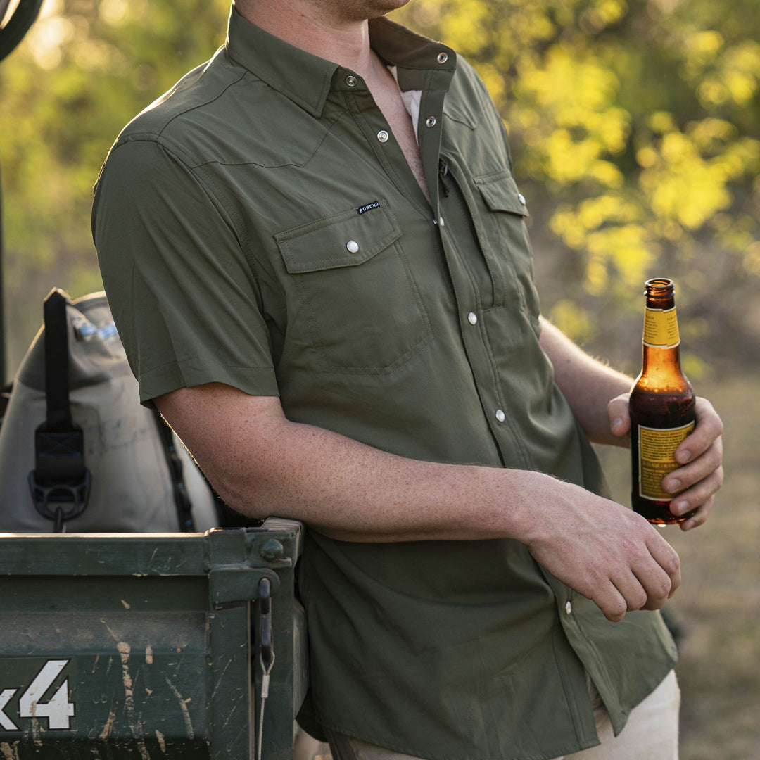 Poncho The Sabine Short Sleeve Shirt | Tailwaters Fly Fishing