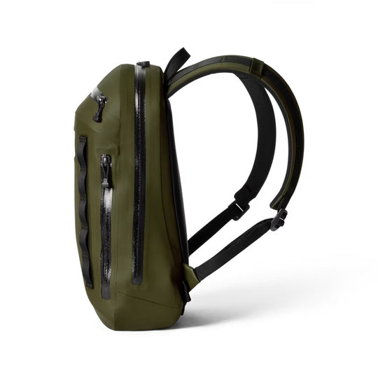 Yeti Cayo Backpack - 15L, Olive, side view