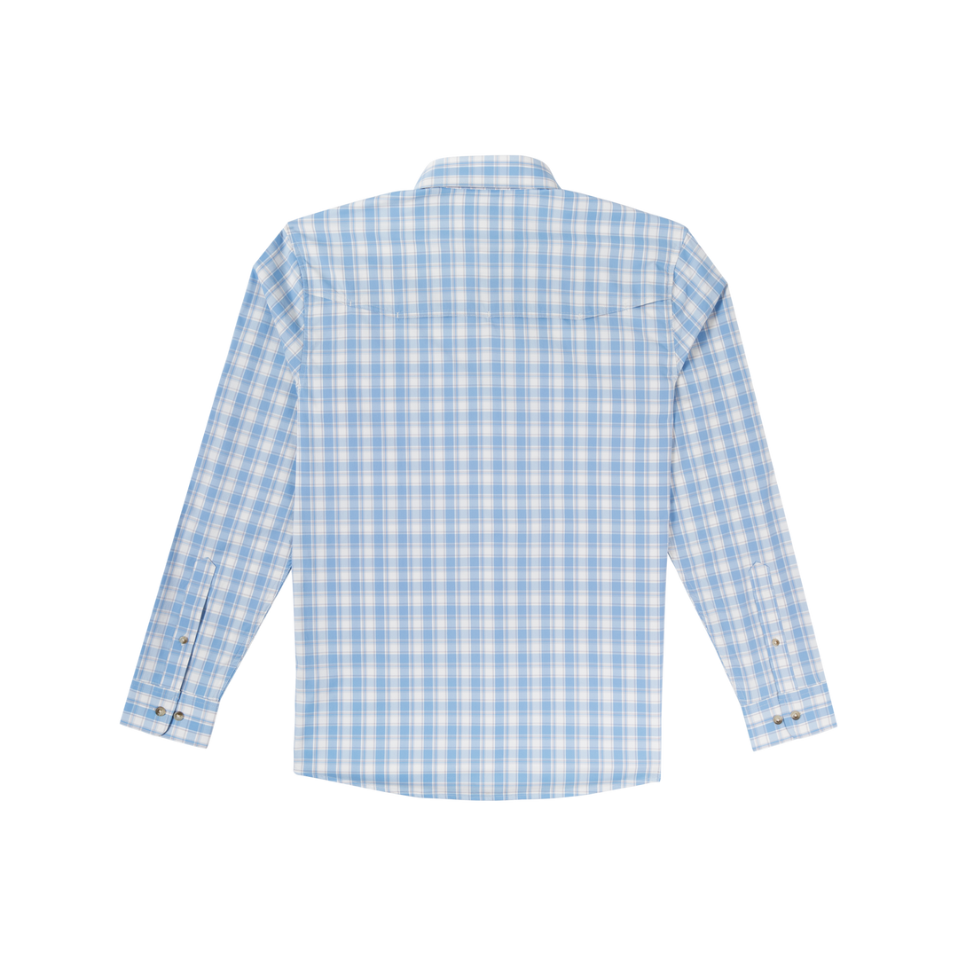 Poncho The Snake River Long Sleeve Shirt, back view