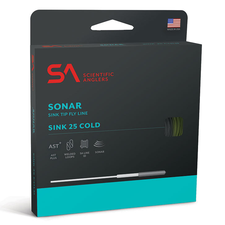 Scientific Anglers Amplitude Sonar Sink 25 Coldwater Fly Line