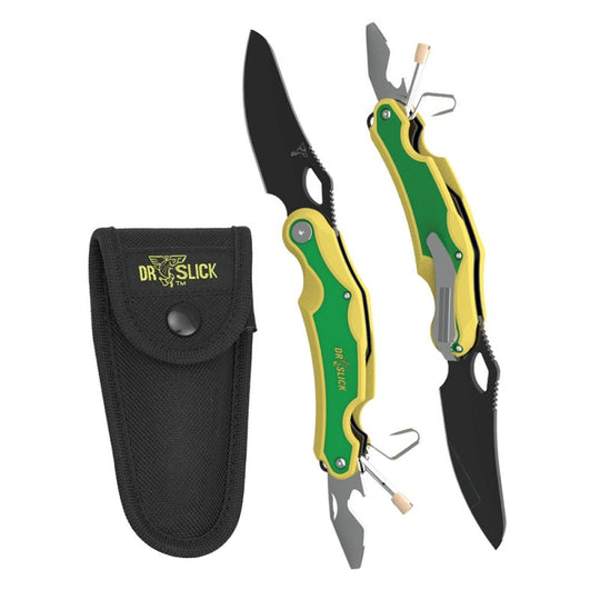 Dr Slick Spartan Guide Knife w/ Holster, Large