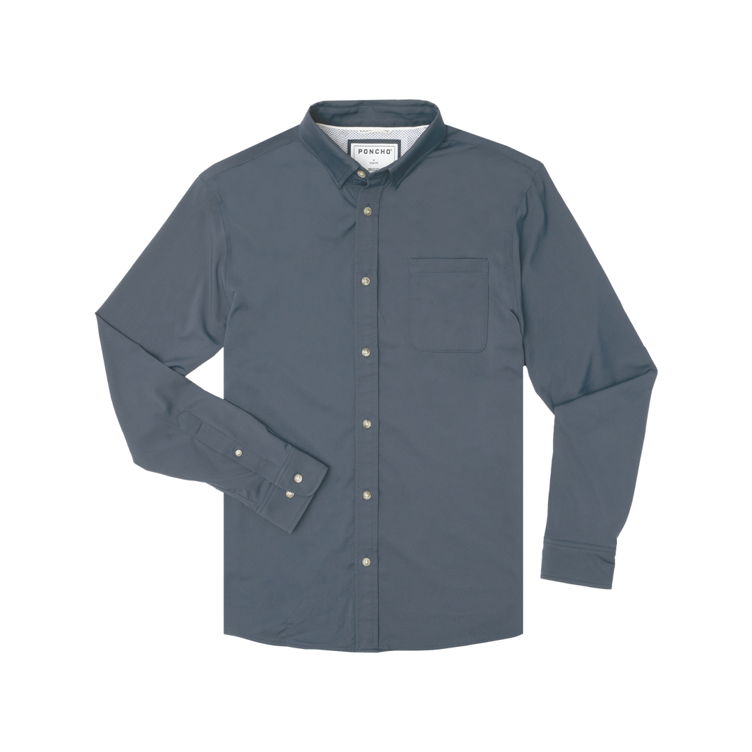 Poncho The Undertow Long Sleeve Shirt, view 4