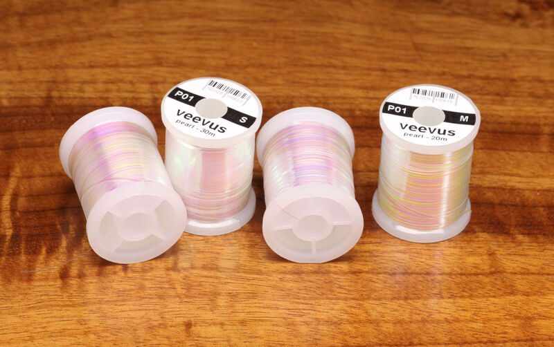 Hareline Single Spool Pearlescent Flat Tinsel