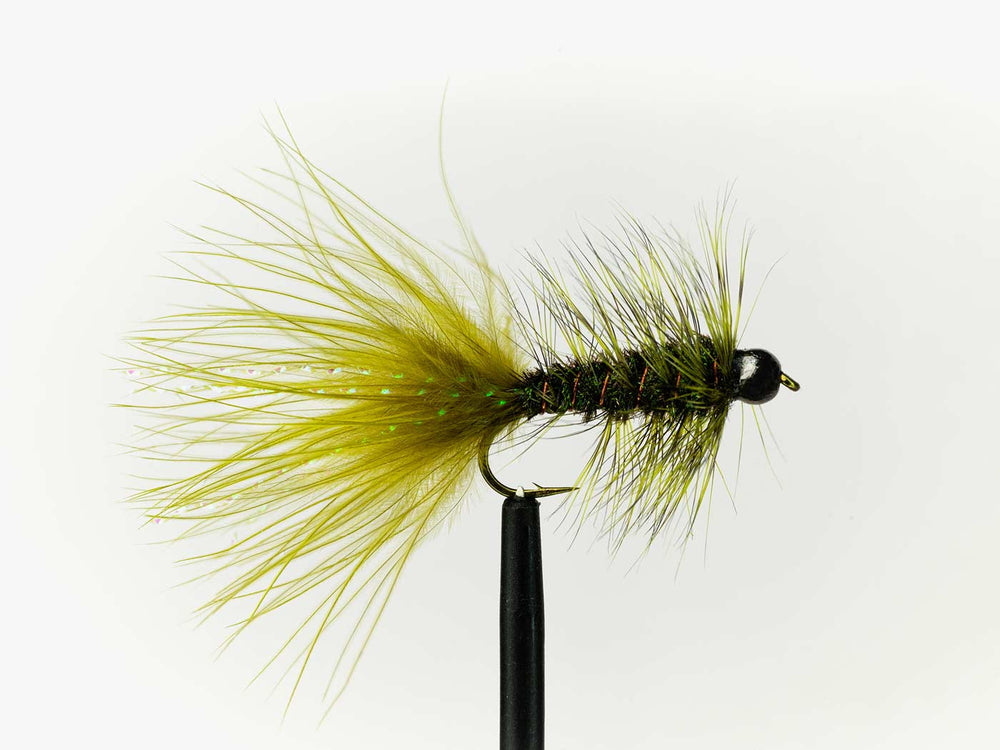 Yakoda Supply Yakoda Beadhead Classic Bugger (3-Pack), Olive