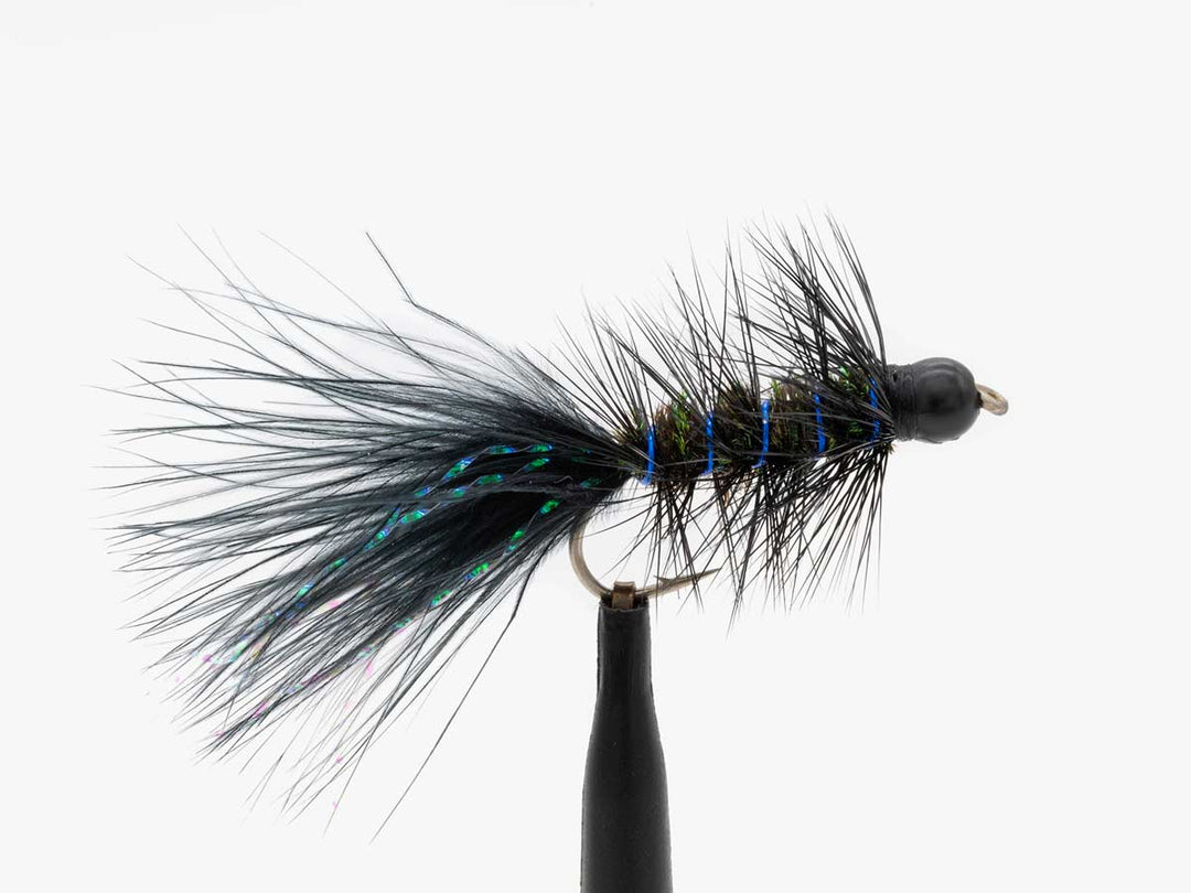 Yakoda Supply Yakoda Beadhead Classic Bugger (3-Pack), Black