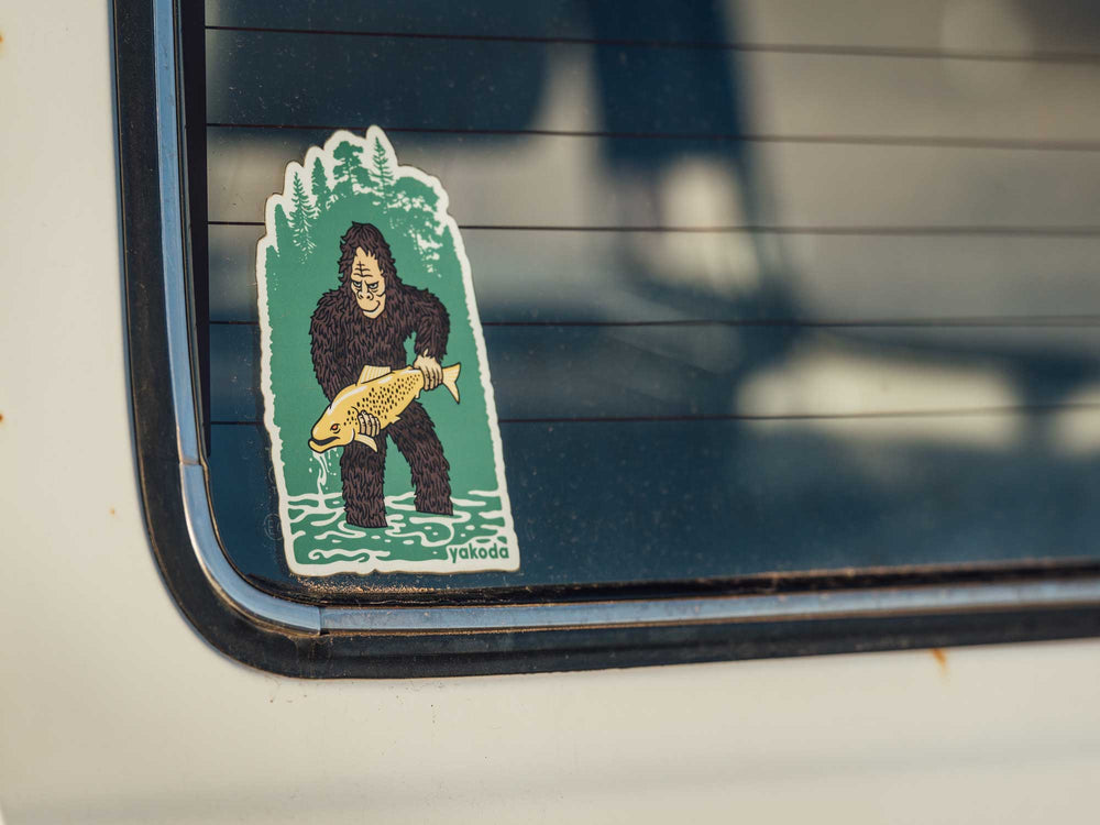 Yakoda Supply Bigfoot Sticker, view 2
