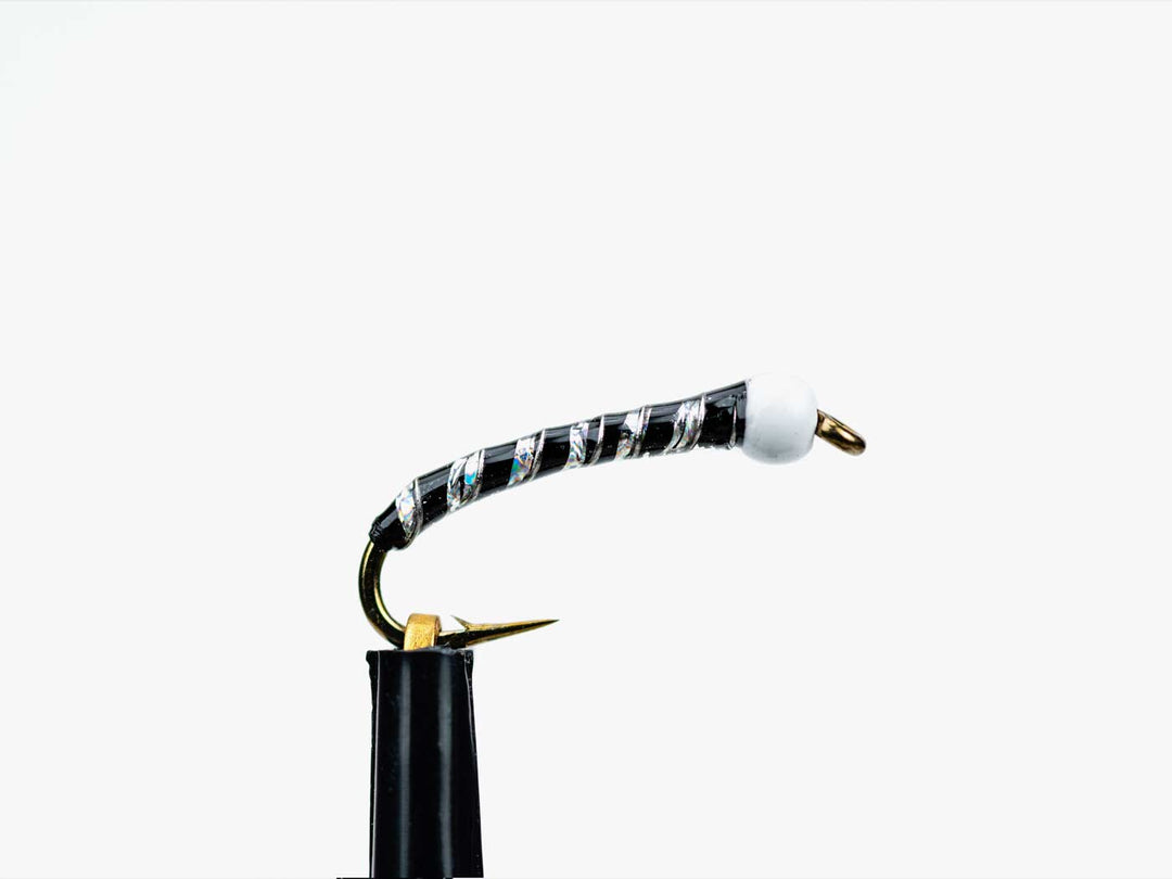 Yakoda Supply Yakoda Crystal Chironomid Larva (3-Pack), Black