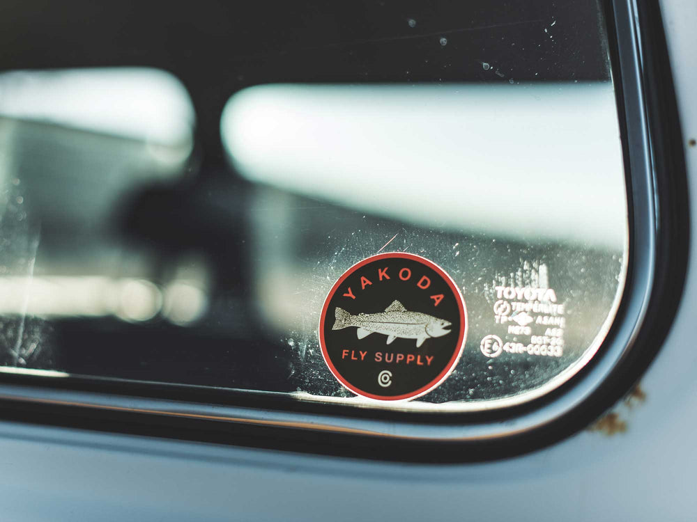 Yakoda Supply Circle Badge Sticker, view 2
