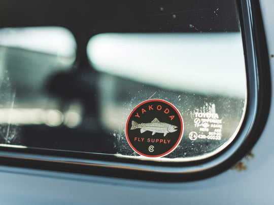 Yakoda Supply Circle Badge Sticker, view 2