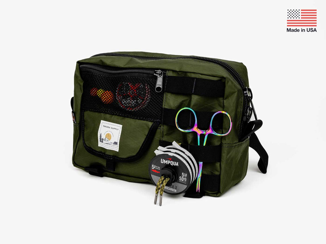 Yakoda Supply Convertible Utility Pack, Moss, packaging, view 2