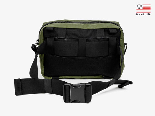 Yakoda Supply Convertible Utility Pack, Moss, back view