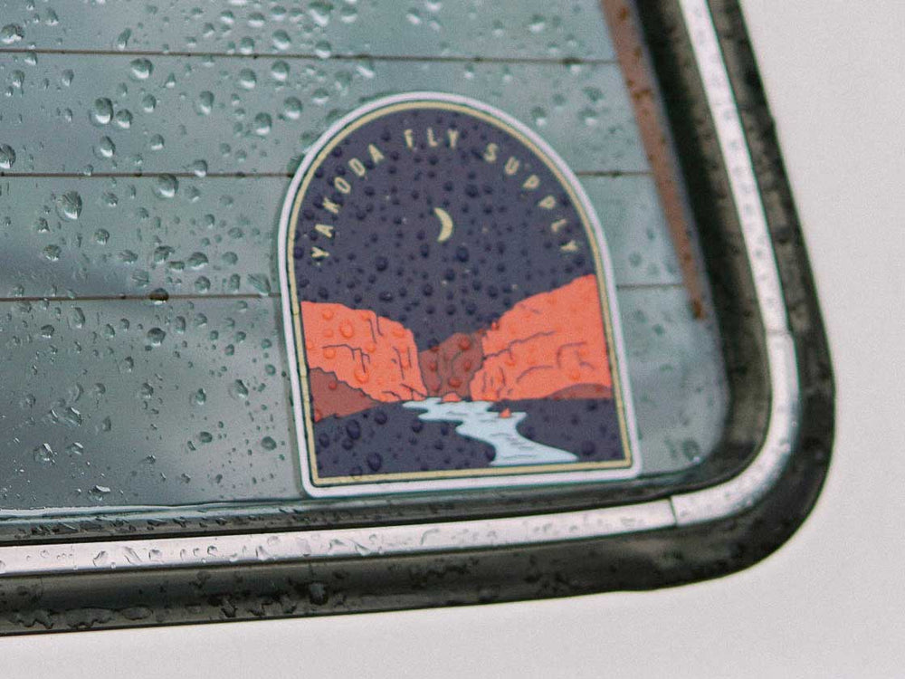 Yakoda Supply Dream Canyon Sticker, view 2