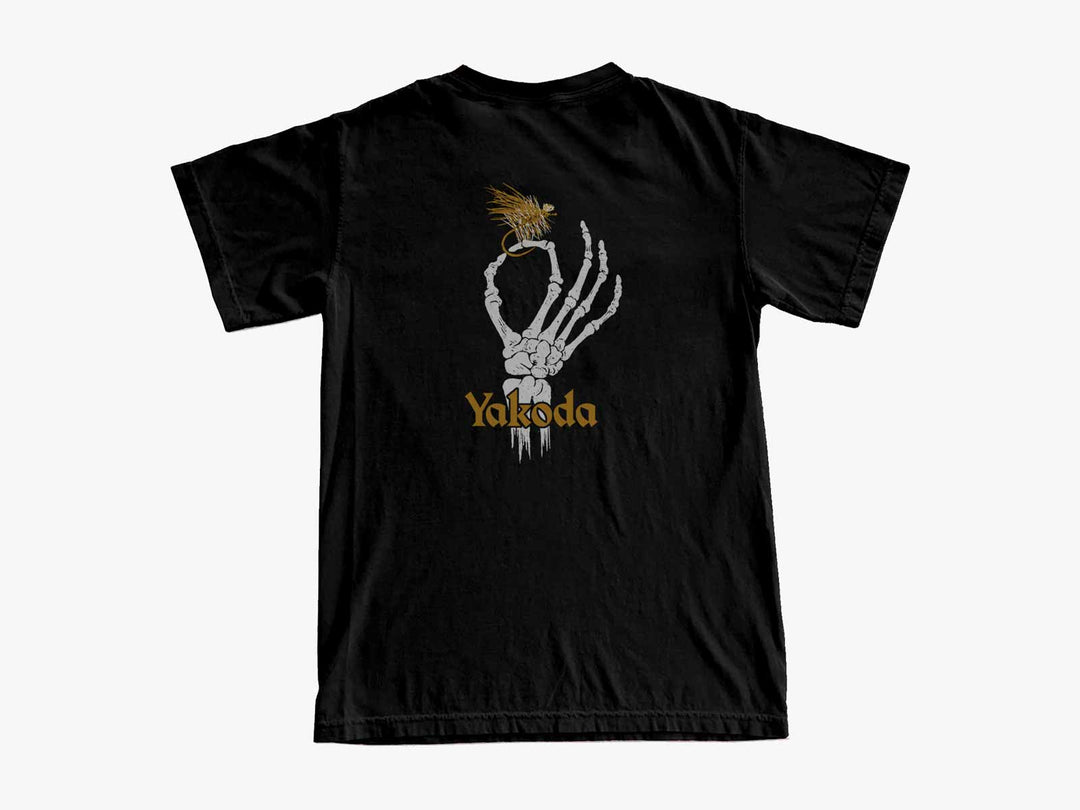 Yakoda Supply Dry or Die Short Sleeve Pocket Tee, back view
